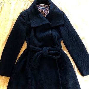 Steve Madden Black Peacoat